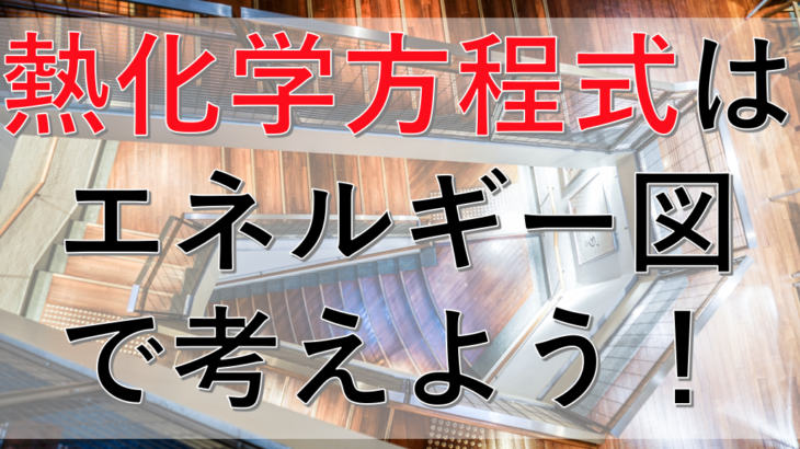 熱化学方程式はエネルギー図で考えろ！