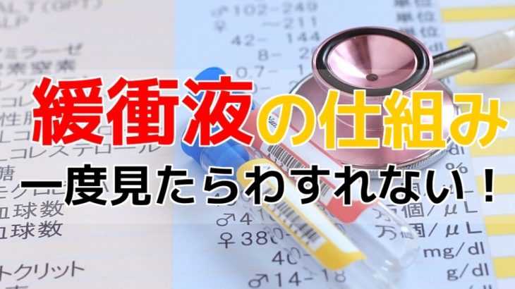 緩衝液の仕組み・働きを徹底解説！