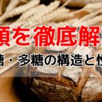 糖類の名前・性質・構造式の覚え方！【二糖・多糖編】